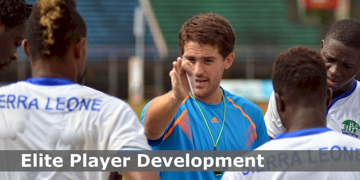 Johnny McKinstry, Academy Manager, coaching elite young players