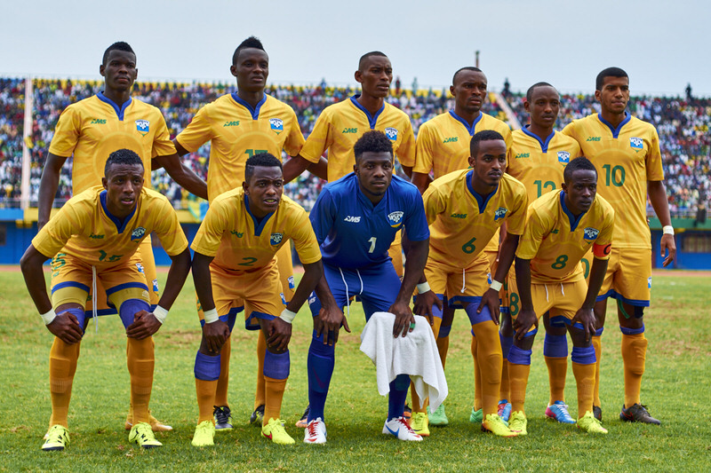 Amavubi Match Team [Rwanda Vs Ghana AFCON2017 Qualifier, 5 Sep 2015 in Kigali, Rwanda. Photo © Darren McKinstry 2015