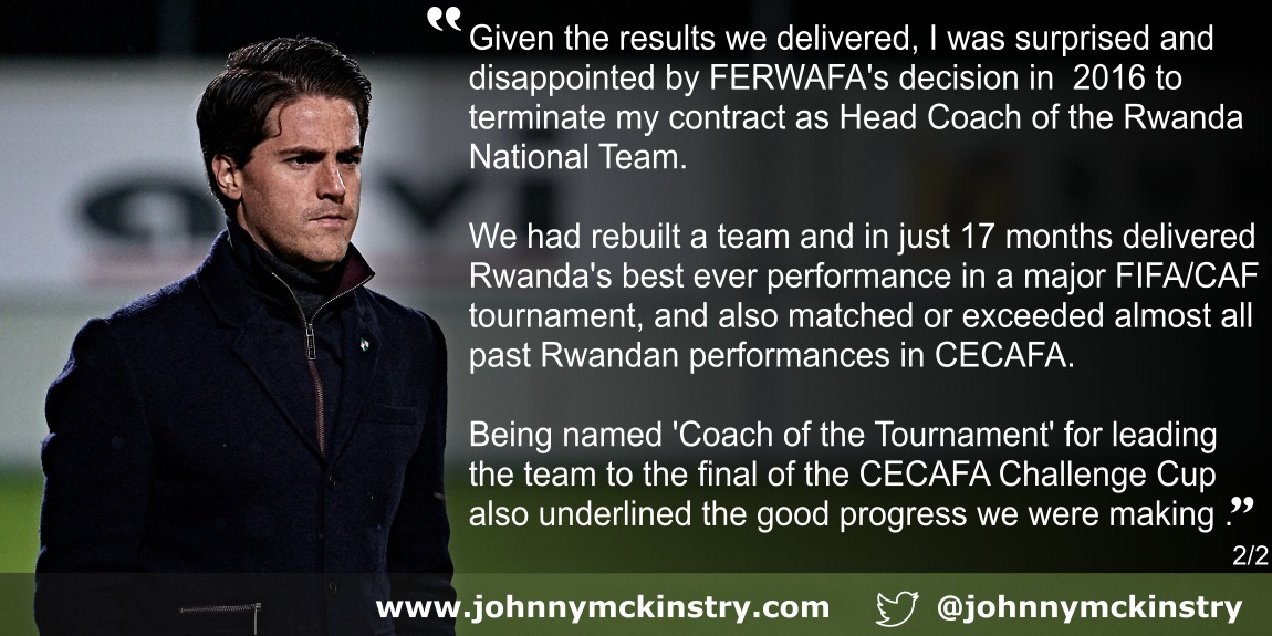 Coach McKinstry quote Coach McKinstry quote