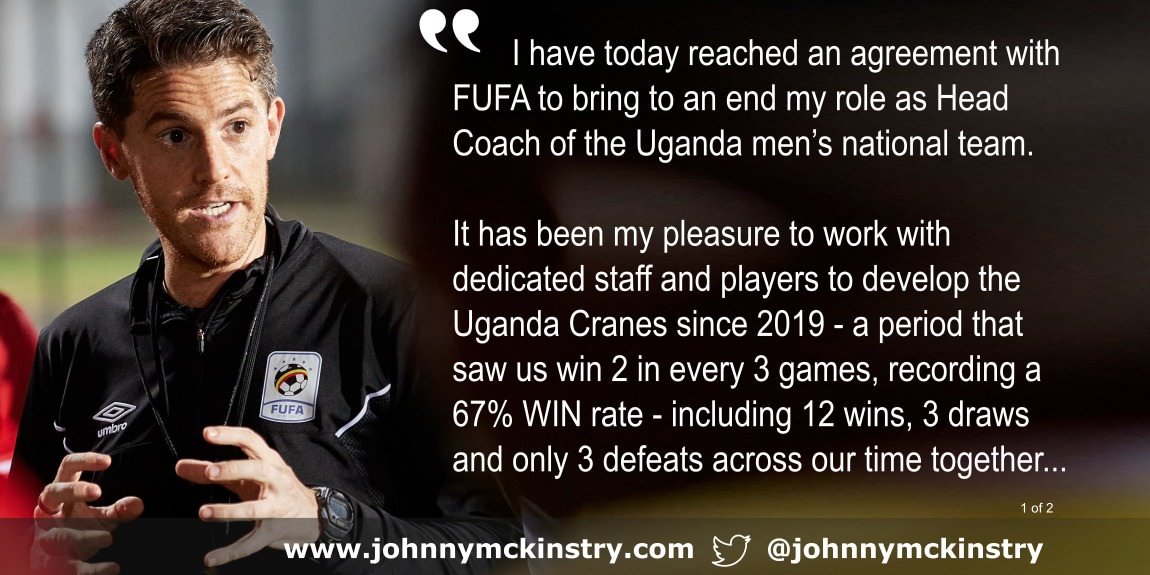 JM - Uganda - Departure quote from Coach McKinstry (part 1)
